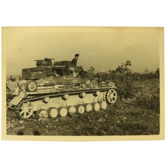 Немецкий танк Т-4 на восточном фронте. Espenlaub militaria